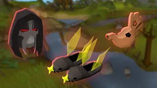 Getting Around - ulepszenia podróżowania, Holy Moleys i Hooded Slayer Helm